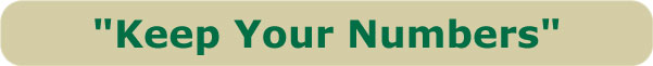 Keep Your Numbers Banner