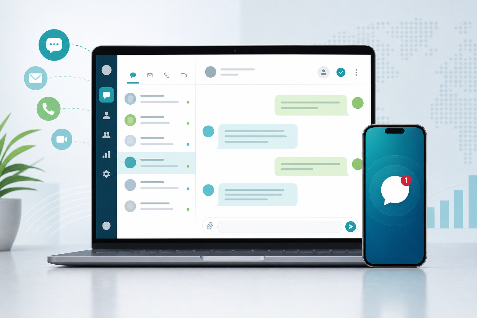 Unified business messaging inbox