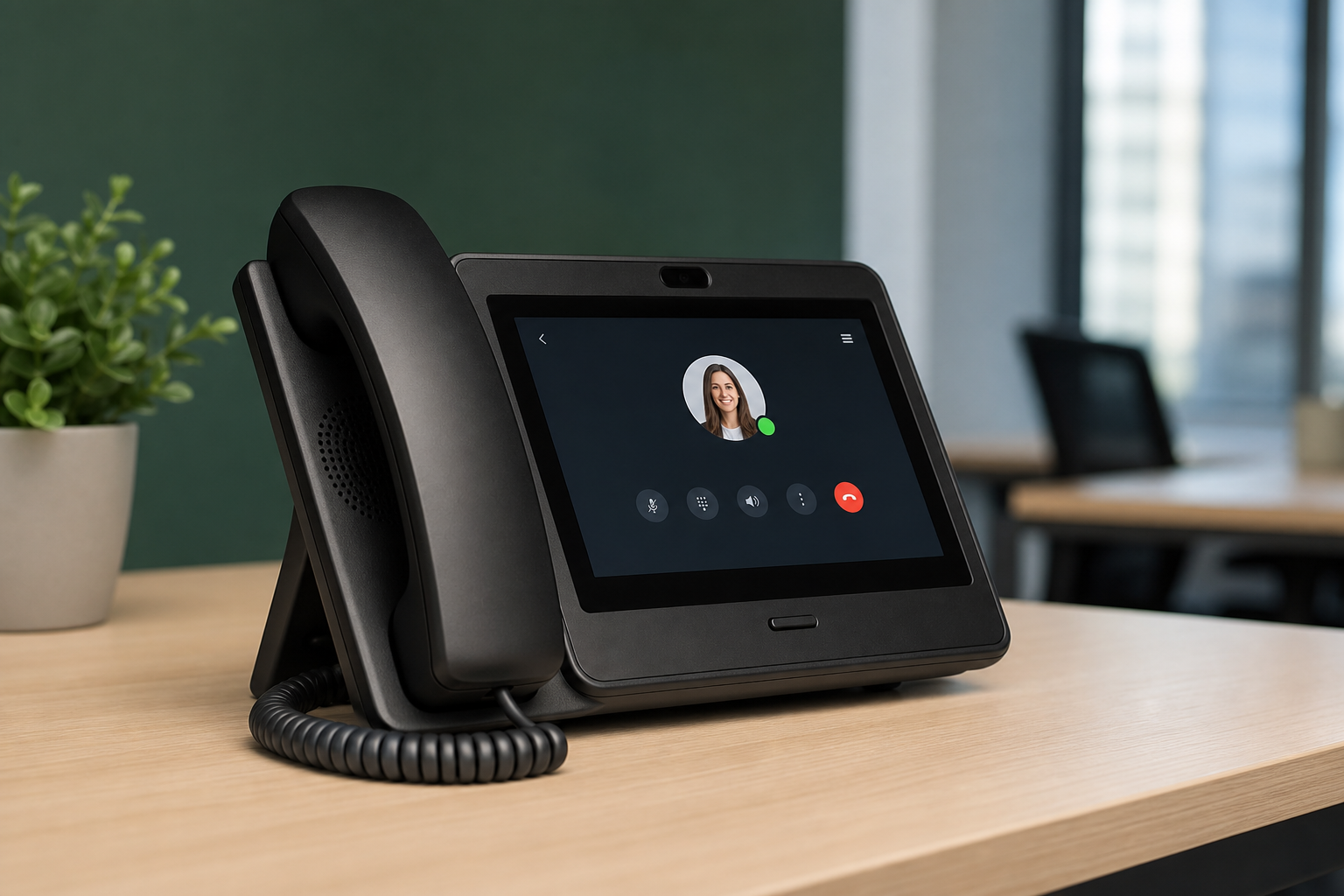 Hosted phone system